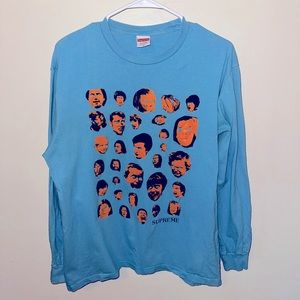 Faceless Supreme Long sleeve. Super soft and comfortable.